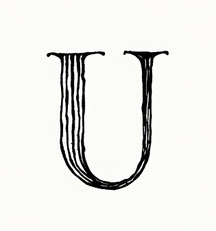 Create a simple logo for a publishing company called "Untimely Ideas" that focuses on publishing enduring wisdom on important topics. Requirements:
* the logo should be an icon incorporating the U and I to form a logo
* the logo should be very simple, modern and sleek
* the logo should be minimalistic
* create the logo only on a transparent background